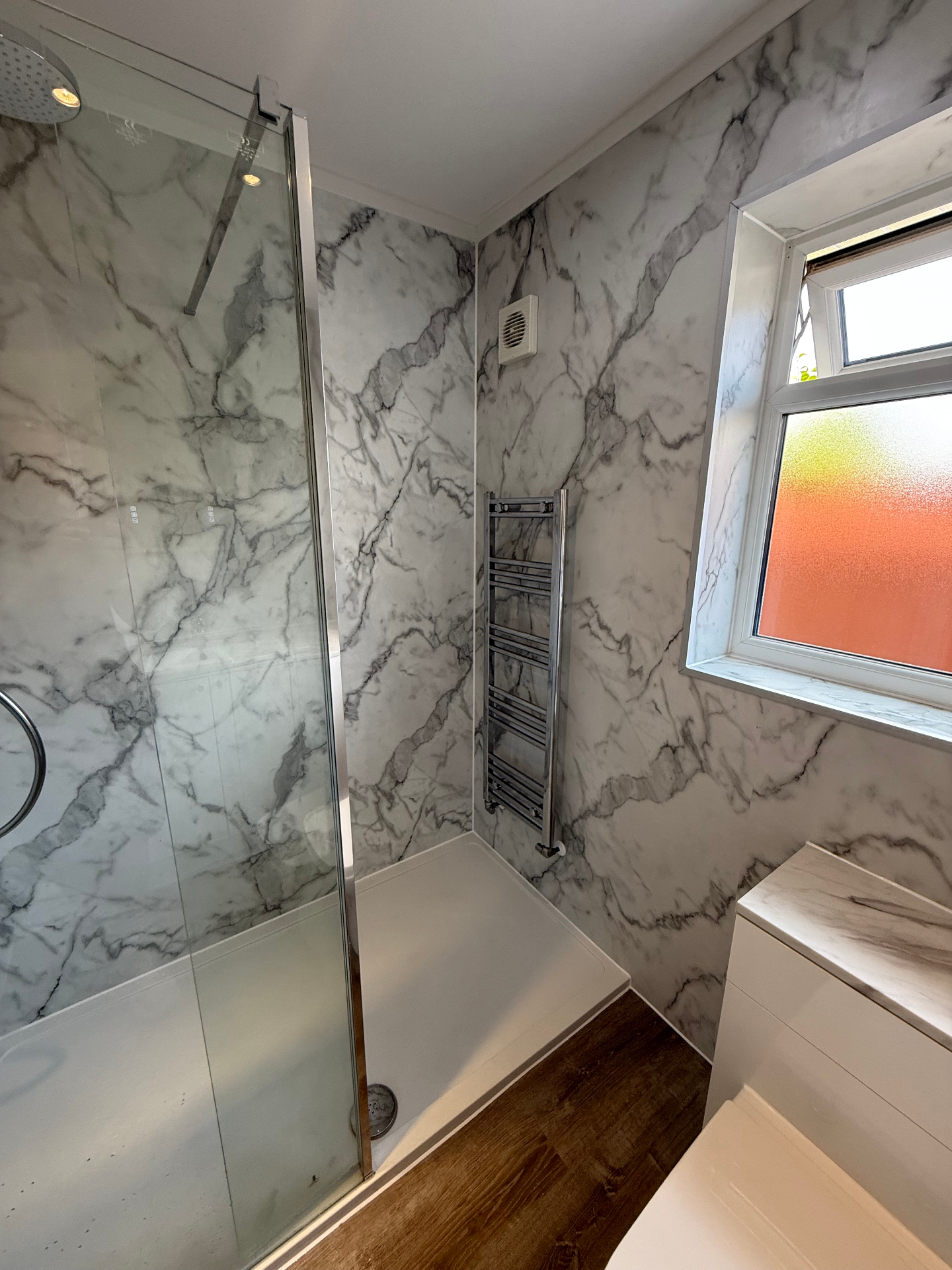 Quality bathroom refurbishment with attention to detail
